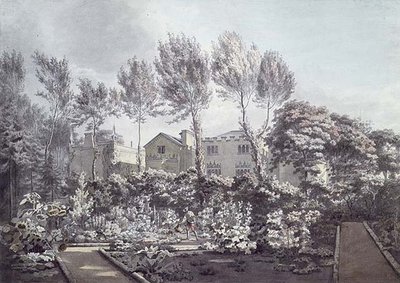 The Garden at Strawberry Hill, c.1780 by William Pars