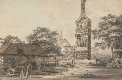 The Secundini Monument at Ighel in the Duchy of Luxembourg by William Pars