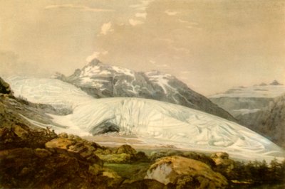 View of Mont Furka with the Rhône Glacier, c1770, 1946 by William Pars