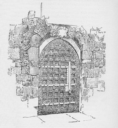 Door to the Chapel of Edward The Confessor, Now Pyx Office by William Patten