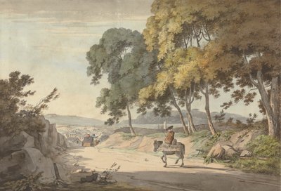 View of Plymouth taken from the Seven Trees, Exeter Road by William Payne