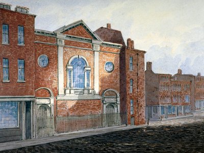 Church of St Alfege, London Wall, London, c1814 by William Pearson