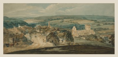 Jedburgh From A Height by William Pearson