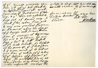 Letter from William Penn to Colonel Henry Sydney, 29th March 1681 by William Penn