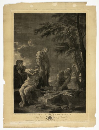 Democritus and Protagoras by William Pether