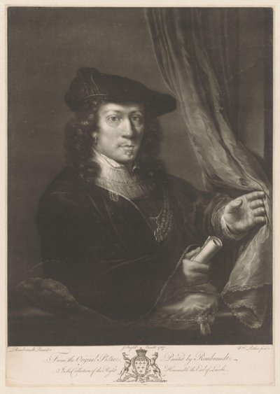 Portrait of an Unknown Man by William Pether