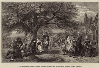 An English Merry-Making, a Hundred Years Ago by William Powell Frith