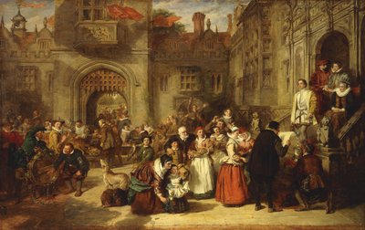 Coming of Age in the Olden Time by William Powell Frith