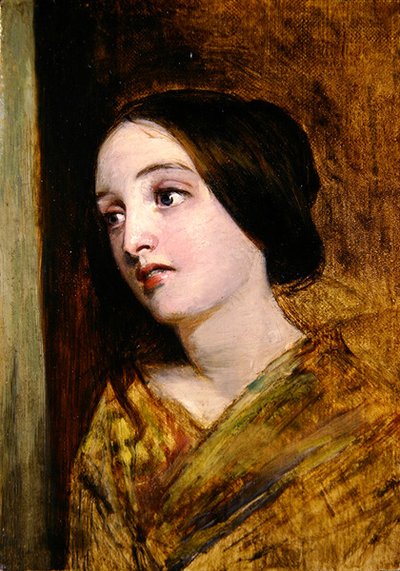 Head and Shoulders of a Girl by William Powell Frith