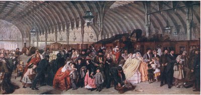 The Railway Station by William Powell Frith