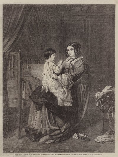 Bedtime by William Powell after Frith