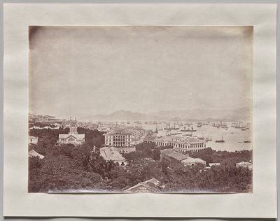 Untitled (General view of Hong Kong from the Scandal Point looking west) by William Pryor Floyd