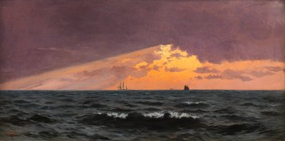 Before Sunset, Storm Coming On by William Pye