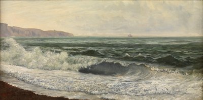 Rough Weather, West Bay, Dorset by William Pye