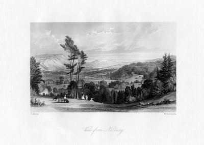 A view from Norbury, Surrey by William Radclyffe