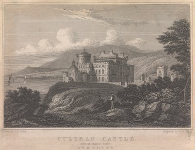 Culzean Castle, South East View, Ayrshire by William Radclyffe