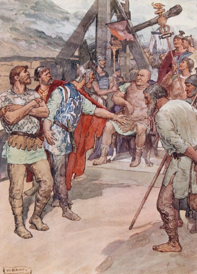 Marius and the Ambassadors of the Cimbri by William Rainey