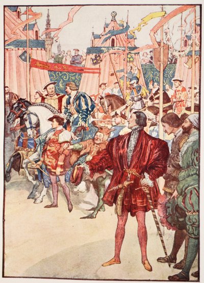 The Field of the Cloth of Gold, June 1520, illustration from 