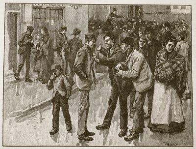 The Preston Strike, illustration from 