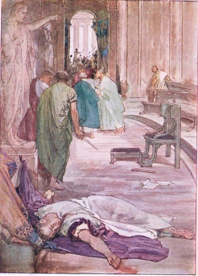 The murder of Caesar by William Rainey