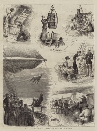 A Visit to India, Notes on Voyage Out by William Ralston