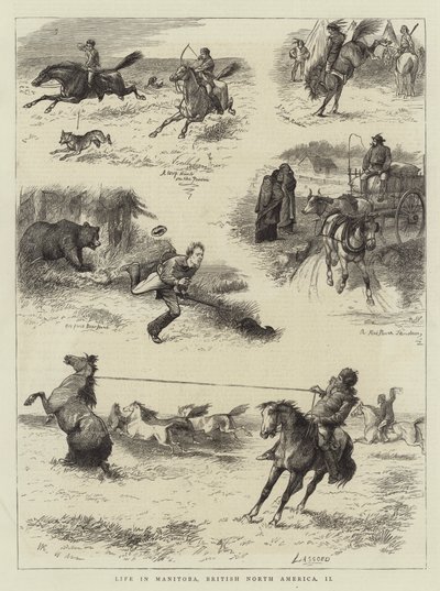 Life in Manitoba, British North America, II by William Ralston