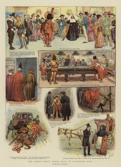 The Great Fancy Dress Ball at Tavistock Hill by William Ralston