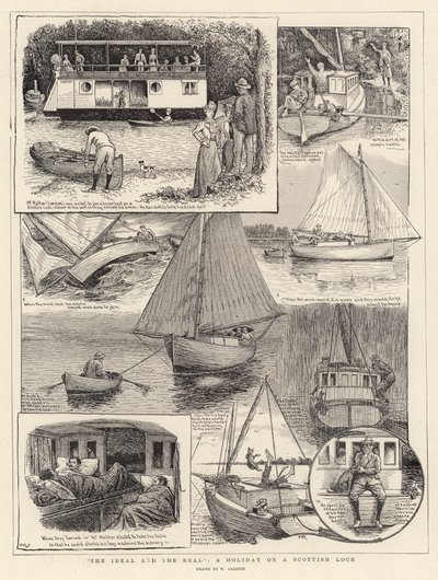 The Ideal and the Real, A Holiday on a Scottish Loch by William Ralston