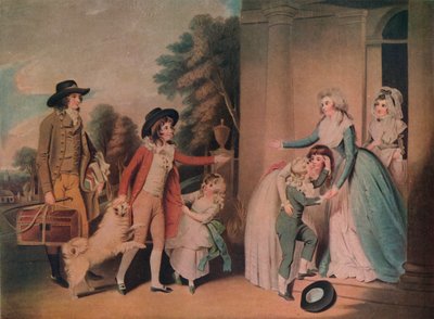 Dulce Domum or the Return from School by William Redmore Bigg