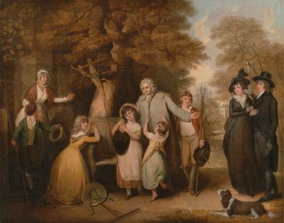 The Benevolent Heir or the Tenant Restored to His Family by William Redmore Bigg