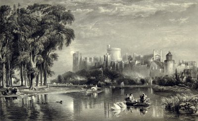 Windsor Castle from the North West by William Richardson