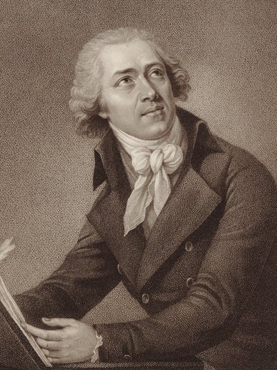 Portrait of the Composer Leopold Kozeluch by William Ridley