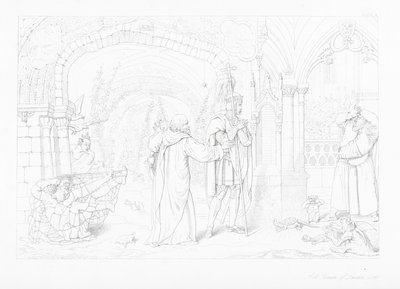 Illustration for The Castle of Indolence by James Thomson by William Rimer