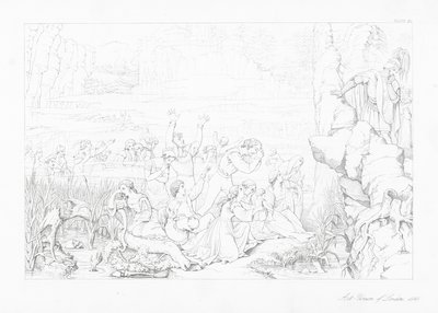 Illustration for The Castle of Indolence by James Thomson by William Rimer