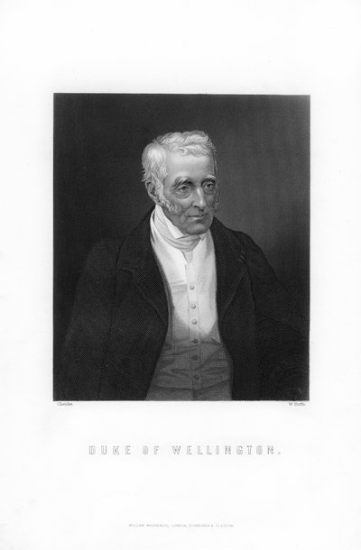 Arthur Wellesley, 1st Duke of Wellington, British soldier and statesman, 1893 by William Roffe