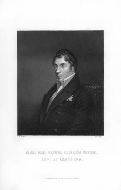 George Hamilton-Gordon, Prime Minister of the United Kingdom by William Roffe