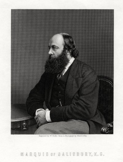 Robert Arthur Talbot Gascoyne-Cecil, 3rd Marquis of Salisbury, British Statesman by William Roffe