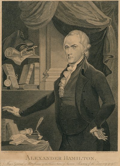 Alexander Hamilton, Major General of the Armies of the United States of America. Secretary of the Treasury &c &c by William Rollinson