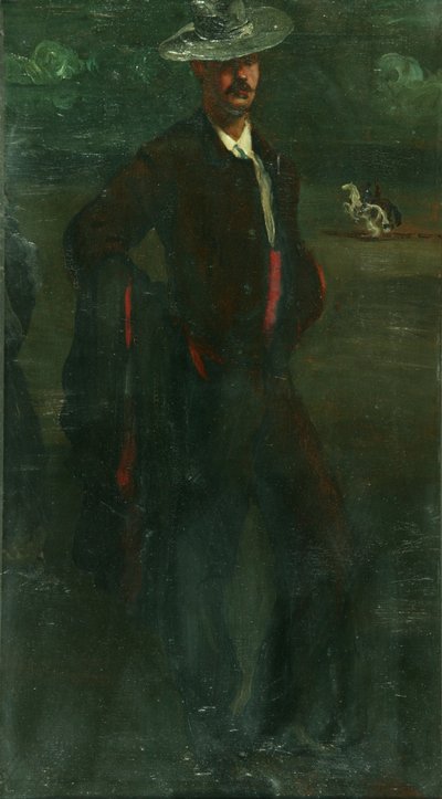 Ignacio Zuloaga As A Torero by William Rothenstein