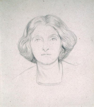 Portrait of Mrs Max Beerbohm by William Rothenstein