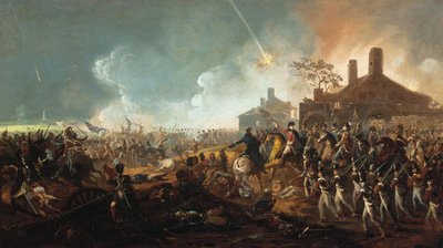 The Duke of Wellington at la Haye Sainte, The Battle of Waterloo by William Sadler