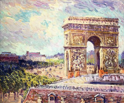 Arc de Triomphe, c.1912 by William Samuel Horton