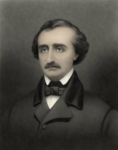 Portrait of Edgar Allan Poe by William Sartain