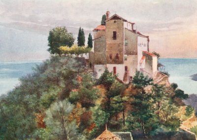 Monastery of the Annonciade, Mentone, from the North by William Scott