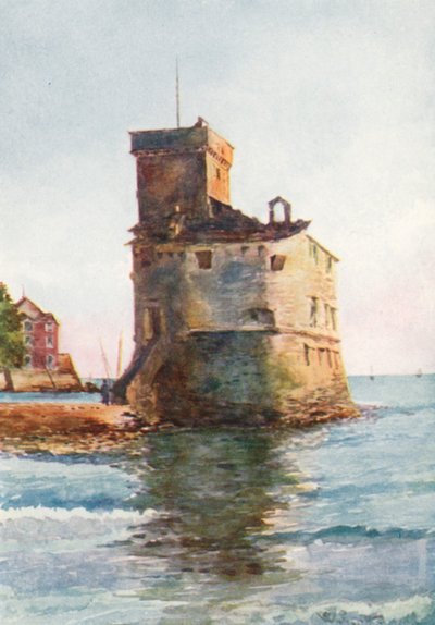 Old Tower, Rapallo by William Scott