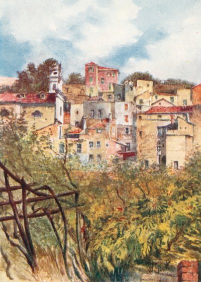 Part of the Old Town, San Remo by William Scott