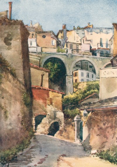 Street in Grasse by William Scott