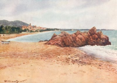 View of Cannes from La Bocca by William Scott