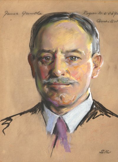 James Gamble Rogers B.A. 1889, 21h, Consulting Architect 1920- by William Sergeant Kendall