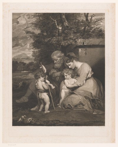 Holy Family with John the Baptist as a Child by William Sharp